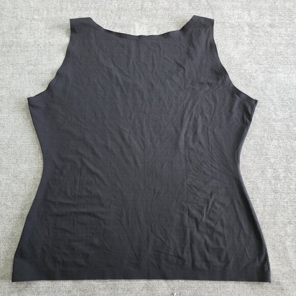 Spanx Tank Top Womens 3X  Black 10039R Shapewear Sleeveless Hourglass Silhouette - Picture 11 of 11